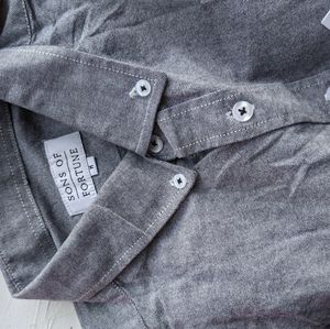 Sons of Fortune Oxford Weave Button Down Shirt